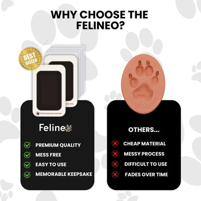 Felineo™ Pet Paw Print Kit My Store